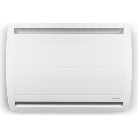 Radiateur connecté - THOMSON - THRFIT1500 - Inertie sèche - 1500 watts - Ecran LCD - 3 modes - Blanc (1/4)