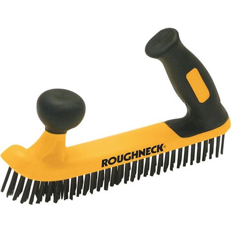 Roughneck Two-Handed Wire Brush Soft-Grip ROU52052 (1/3)