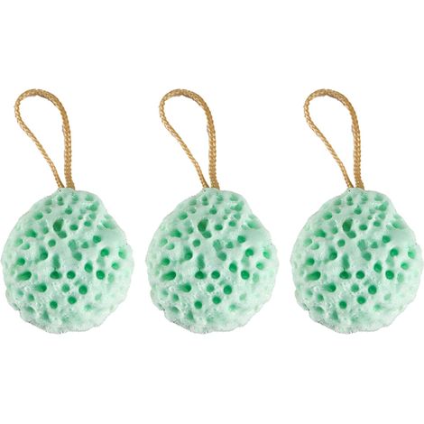 Gant De Bain - Exfoliant Corps Pour Douche Et Bain - Surface Texturée Douce Et Respirante - Forme Flexible - Lot De 3 (1/5)