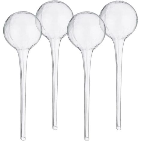 4-teiliges Set Bewässerungskugeln, automatisches Tropfbewässerungssystem, transparenter Wasserspender für Pflanzen (1/5)