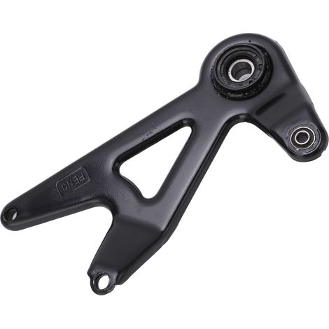 Plaque de connexion triangulaire en alliage d'aluminium noir antirouille pour moteur GY6-50 60 80CC (1/5)