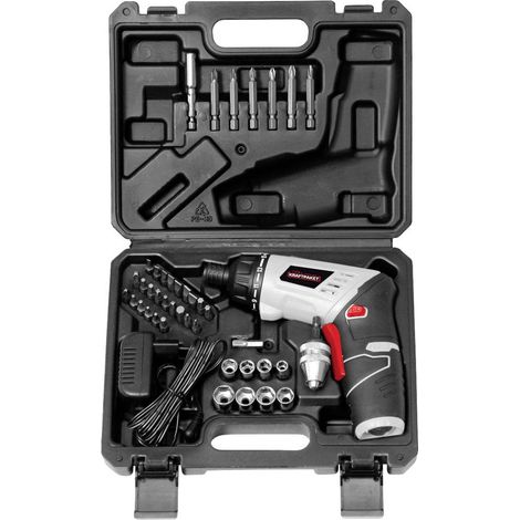 Dino KRAFTPAKET Multiplex 41-tlg 130226 Avvitatore a batteria 3.6 V 1300 mAh Li-Ion incl. accessori (1/4)