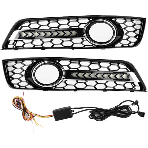 Kit de grilles antibrouillard avec feux de jour 8P0807682D 8P0807681D 8P0807682DE 8P0807681E pour Audi A3 (1/5)