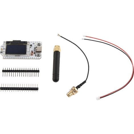 Entwicklungsboard-Kit SX1276+ESP32 Chip, WLAN-LoRa-Modul (868–915 MHz) mit Antenne (ohne Modul)