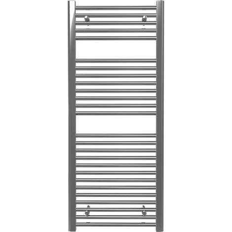 RADOX Sèche-serviette eau chaude mural - SCALA N CHROME - 1200 x 500 mm - 26 tubes - 546 W (1/3)