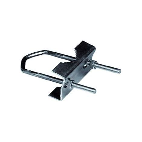 Zanca tb Metronic per ringhiera e per palo Ø 2,5 - 5 cm interasse 6 cm