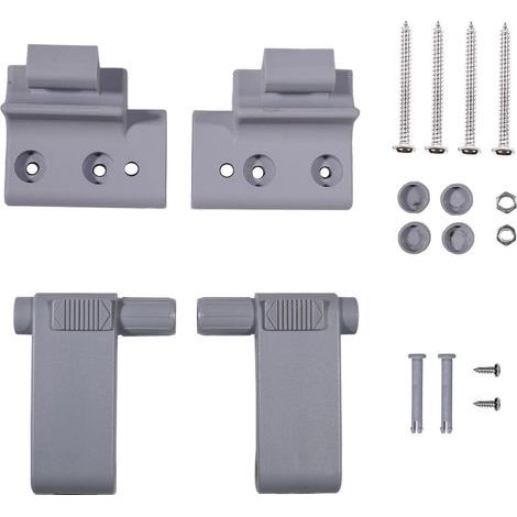 Pièces de rechange pour la manille de toit ouvrant grise, poignée de fenêtre de toit Studio grise AF/BA compatible avec Braas Atelier (1/5)