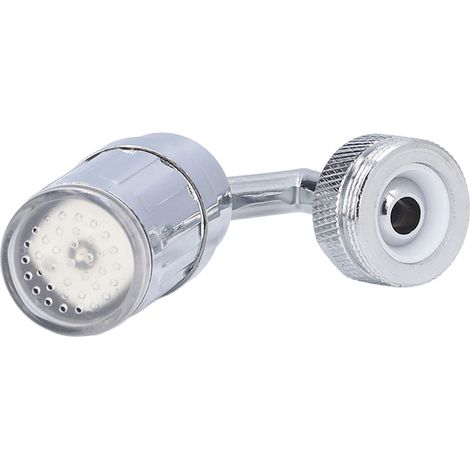 Design-Dreifarben-LED-Wasserhahn mit Temperaturregelung für Bad und Küche, 3/4"-Außengewinde (1/5)