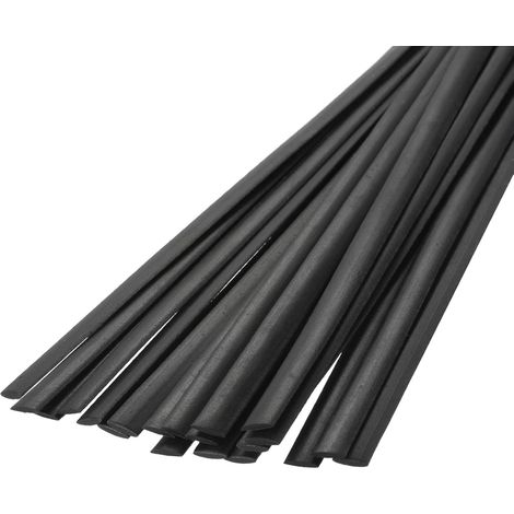 20Pcs de Baguettes de Soudage en Plastique de 9 Pouces pour Soudeuse Plastique TPO, Pare-Chocs de Voiture, Réparation de Kayak, Noir (1/5)