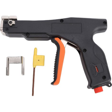 Outil d'attache de câble en Nylon, Force de regroupement réglable, fixation automatique, pistolet de coupe (1/5)