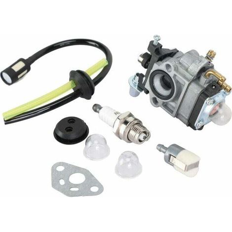 Kit carburatore in alluminio XVX per tosaerba, con filtro candela e tubo flessibile per tosaerba TH23 TH26 TH34 da 23 cc, 25 cc, 26 cc, 33 cc e 35 cc. (1/4)