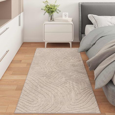Bereichsteppiche PALMERAS Beige 80 x 150 cm Polyester (1/5)