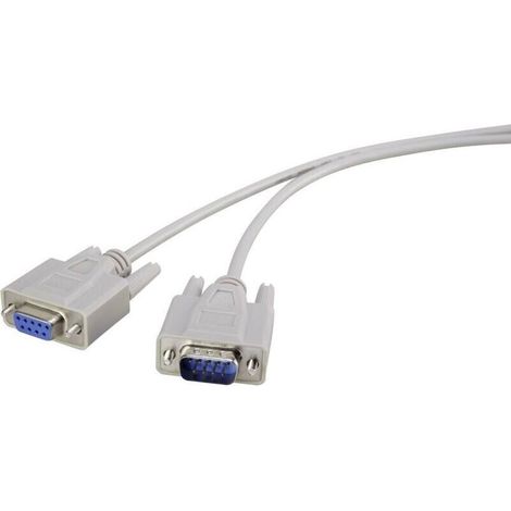 Cavo di prolunga SUB-D maschio/femmina a 9 pin – 5 m, beige – Codice articolo W726581