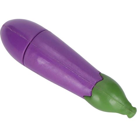 Clé USB 4 Go en forme d'aubergine stylisée et dessinée (1/4)