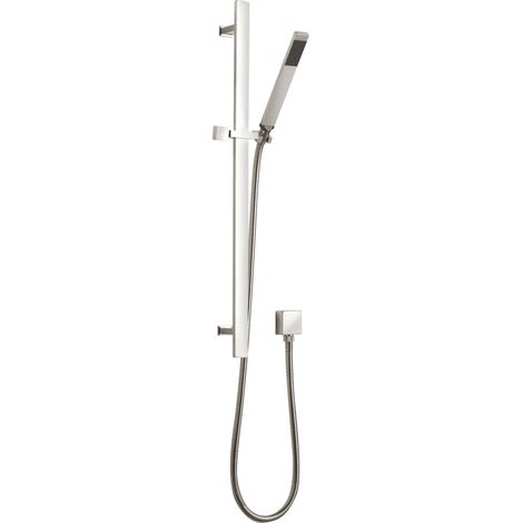 Hudson Reed Sheer Slider Shower Rail Kit with Pencil Handset - Chrome (1/4)