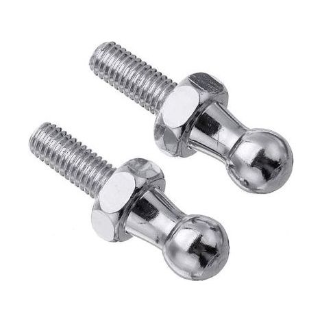 Boulons à rotule - 2 embouts de boulon à goupille M6 de 10 mm pour embouts à rotule de gaz (1/5)
