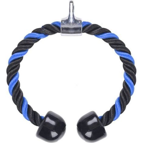 Corde pour triceps, corde d'entraînement pour triceps, corde d'entraînement en nylon, corde de rallye CORDE (1/4)