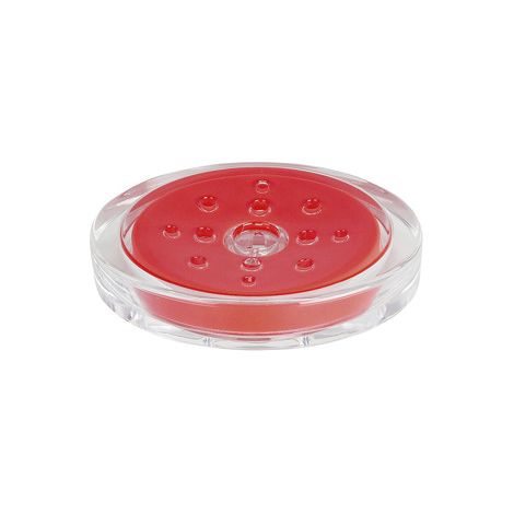 Porte savon Acrylique SYDNEY Rouge Spirella (1/2)