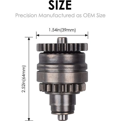 55140026400 is a BENDIX 15-16 starter driver for KTM 250/300. (1/4)