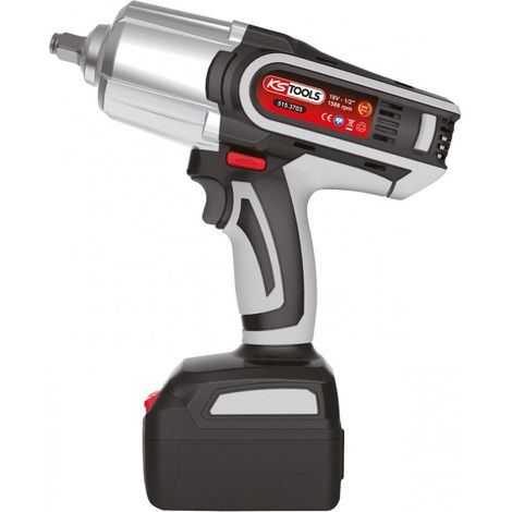 Ks Tools – Clé à chocs 1/2' sur batterie Li-Ion 18V – Couple 880 Nm – Moteur Brushless 4 pôles – 2 batteries 4Ah et chargeur inclus (1/4)
