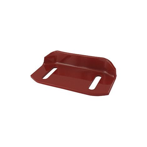 Scarpa adattabile per spazzaneve Snapper. Interasse: 75 mm. Sostituisce origine: 37982