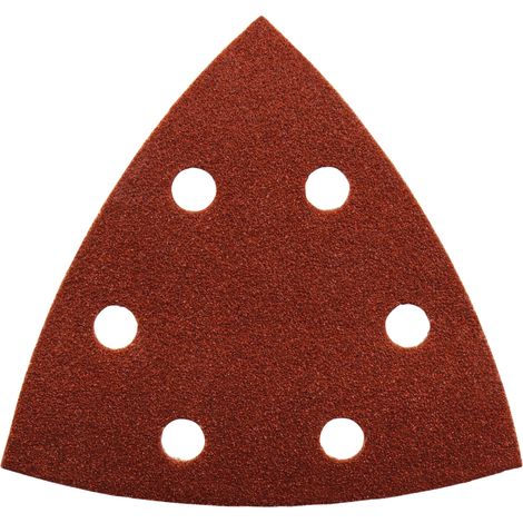 MAKITA P-33283 Lija de velcro triangular para madera dura tableros de obra y metal G100 10pcs