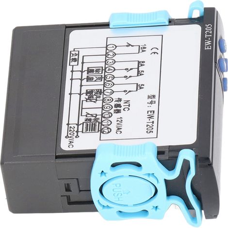 Hochpräziser Temperaturregler für Kühlräume, dedizierter intelligenter digitaler Thermostat AC12V (1/5)