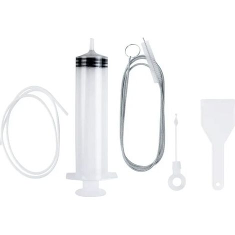 Refrigerator Cleaning Kit, Draining and Unclogging Tool with Hose, Defrosting Scoop and Plugs (7PCS)