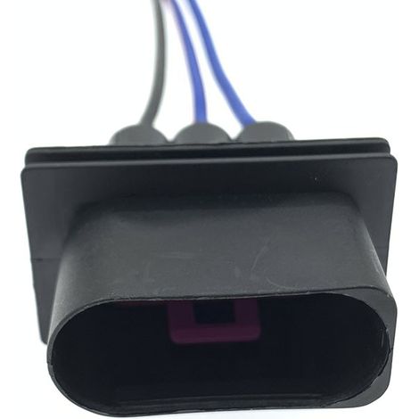 1J0906443/233/60402501 est un connecteur à prise unique pour les radiateurs de ventilateurs électriques Jetta (mâle/femelle).
