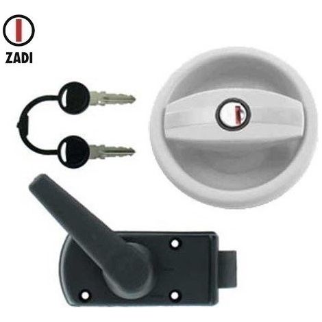 Serrure porte droite pour caravane et camping-car (1/3)