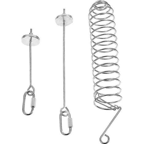 Support de rangement en acier inoxydable pour oiseaux de compagnie (1/3)