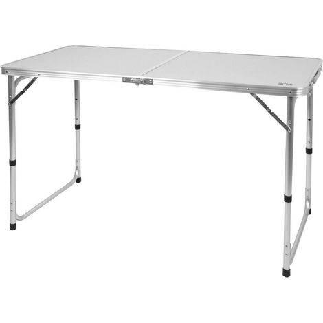 Aktive 63088 Tavolo da campeggio pieghevole grigio malva