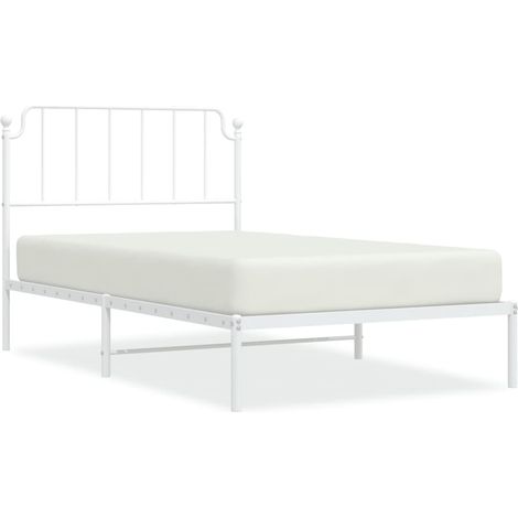 Maison Exclusive - Estructura cama sin colchón con cabecero metal (1/5)