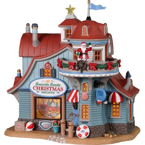 Lemax LEMAX - Seaside Santa Xmas Shoppe Cod. 25909 (1/3)