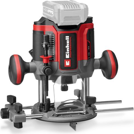 Einhell – Akku-Oberfräse 18V – Brushless-Motor für präzise Frästiefe bis 55mm – Inkl. Parallelanschlag und Zubehör – Ohne Akku und Ladegerät (1/5)