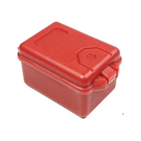 Storage box 45x27x25mm red