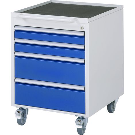 Rau Roll-Container mit 4 Schubladen-L 2x90, 2x180mm (1/5)