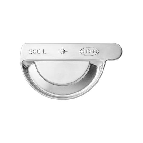 GRÖMO® Zink Steckrinnenboden halbrund links 200, 62650