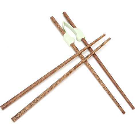 Baguettes souples antidérapantes pour apprendre à manger, adaptées aux adultes et aux enfants. (1/5)