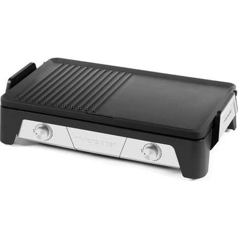 Plancha grill Riviera-bar qpl550 2130W aluminium 54x32 cm (1/4)