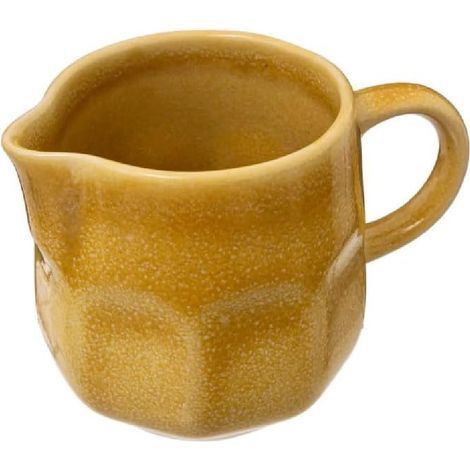 Pichet ou Pot a lait 11 cm Campagne jaune