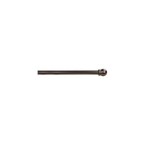 6 x BASTONE METALLO D 20/17 120/210CM PALLA BRONZO