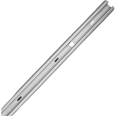 ALMA guia aluminio blanca 620 de 2 metros , Guía de aluminio blanca 620 de 2 metros, diseñada para la instalación de sistemas de estanterías modulares de forma segura y resistente.