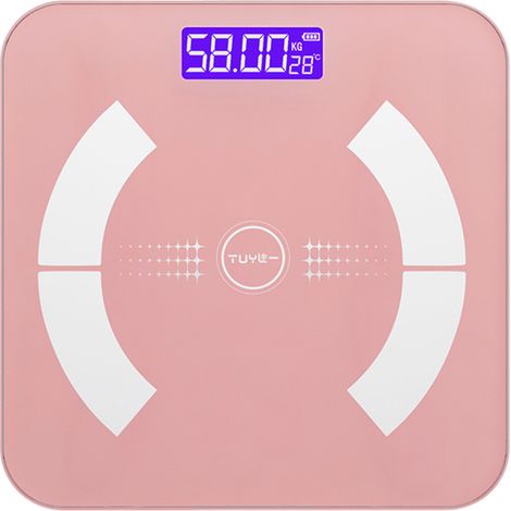 1 Balance électronique, haute capacité 180 kg, mesure impédance, alimentation USB solaire, usage domestique (1/5)