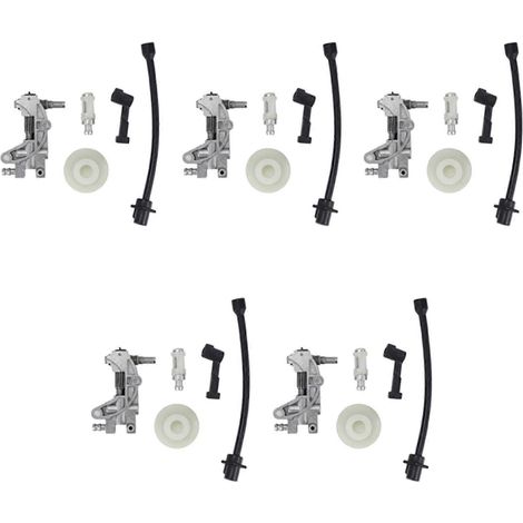 Lot de 25 pompe à huile filtre tuyau ligne huile buse Turbine kit pour 4500 5200 5800 45CC 52CC 58CC tronçonneuse (1/5)
