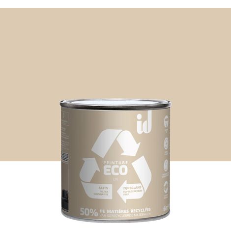 Pintura de lino para paredes/techos ID Eco satinada 0,5 l ID (1/5)