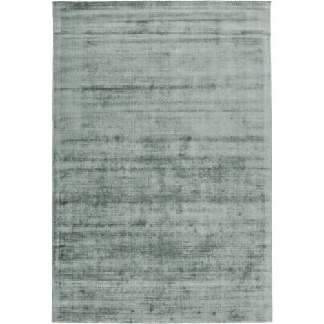 Tapis à Poils Courts Fait Main "Luxury I" Menthe 80 x 150 cm (1/4)