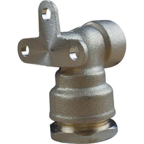 Coude laiton applique PEHD Ø20 Femelle 1/2" (15/21) - ACS 16 Bar - Arco