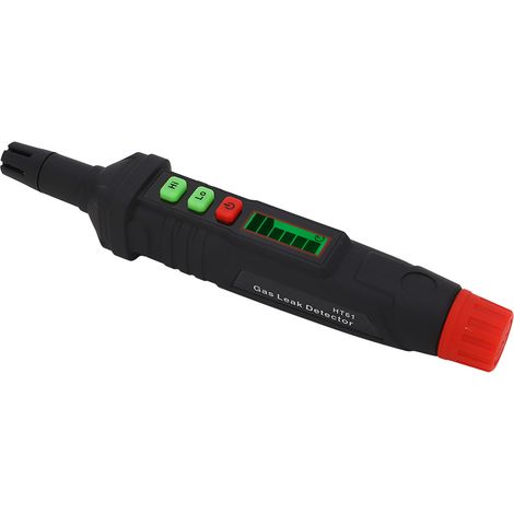 Détecteur de fuites de gaz de type stylo, alarme sonore et lumineuse, portable et sensible, pour la maison, l'industrie et les canalisations. (1/5)