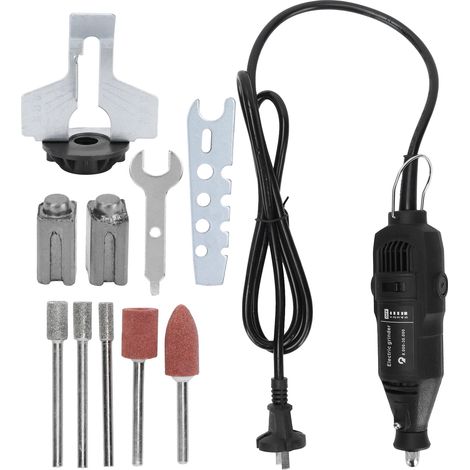 Mini-Elektroschleifer 130W DIY-Mehrzweckset (8000-30000 U/min, ABS, 700g) zum Schnitzen, Schleifen, Polieren und Bohren (1/5)